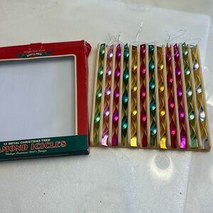 Vintage Shiny brite diamond icicles